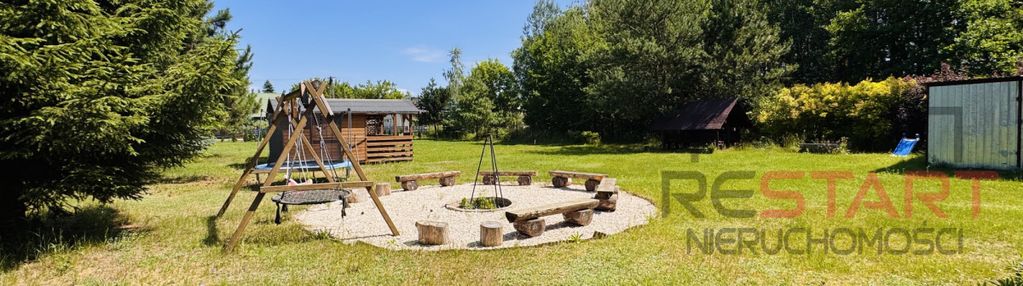 Działka budowlana z domkiem