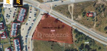 Działka budowlana 5330 m2 reda