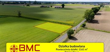 Działka budowlana bzinica nowa 1161m2
