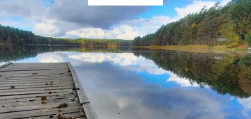 Mazury działka nad jeziorem harsz 1000 m2 mpzp