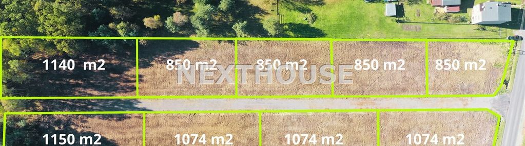 Działki budowlane 850-1150 m2 -18km od częstochowy