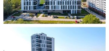 Nowoczesny apartament z balkonem i garażem