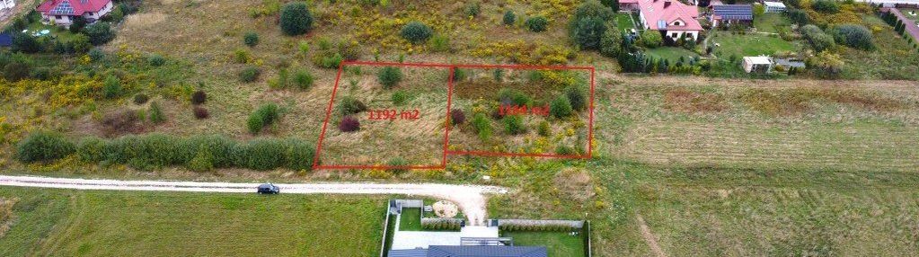 Działka budowlana brzeziny 1164 m2