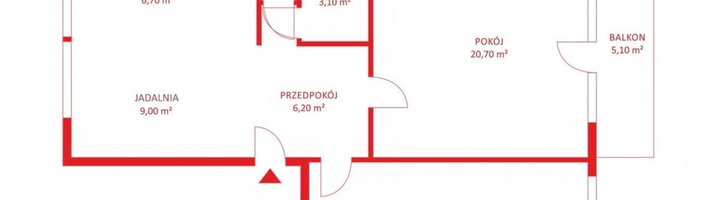 2 pokoje w cichej części moreny!