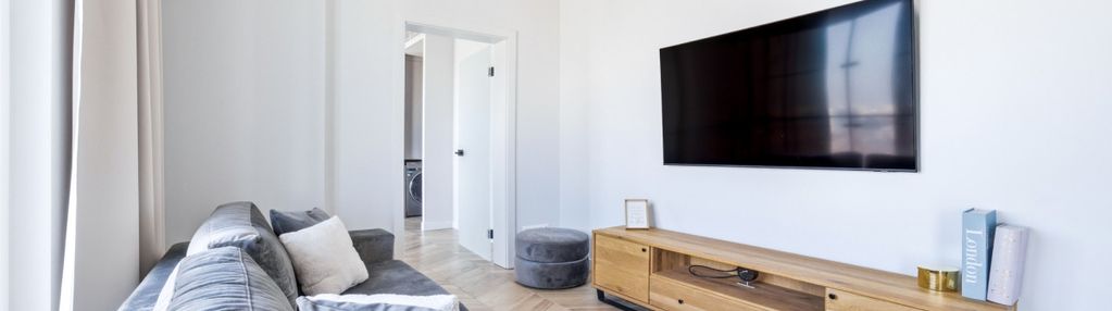 Apartament z widokiem na centrum warszawy