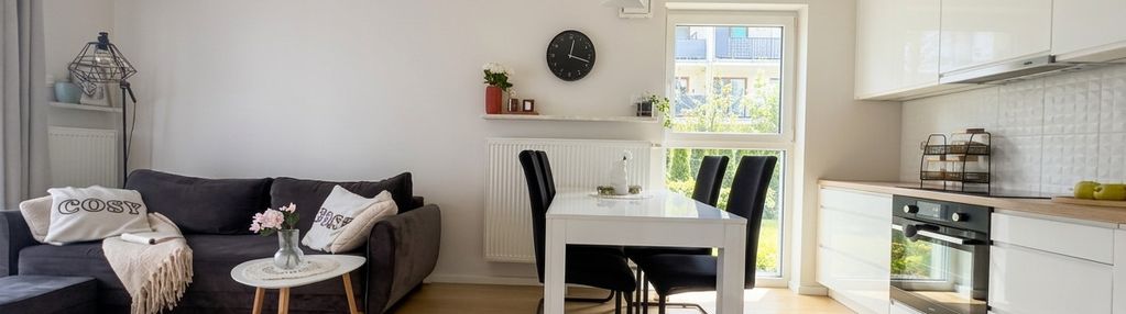 3 pokoje, parter, duży balkon, zamknięte osiedle