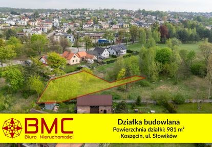 Działka budowlana koszęcin 981m2 słowików