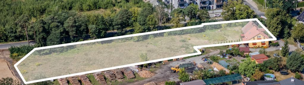 Działka budowlana z możliwością podziału