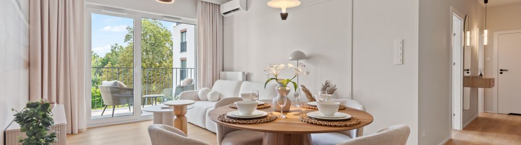 Nowy, luksusowy apartament w stylu japandi