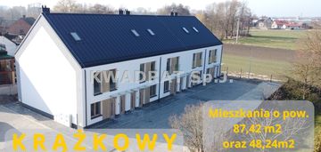 Mieszkanie 2pok+poddasze o pow. 87,42m2 - krążkowy