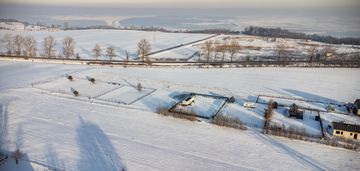 Działka o powierzchni 1 056 m²