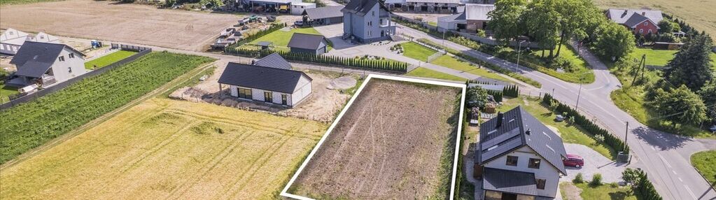 Działka budowlana 1145 m² na sprzedaż – chełmsko