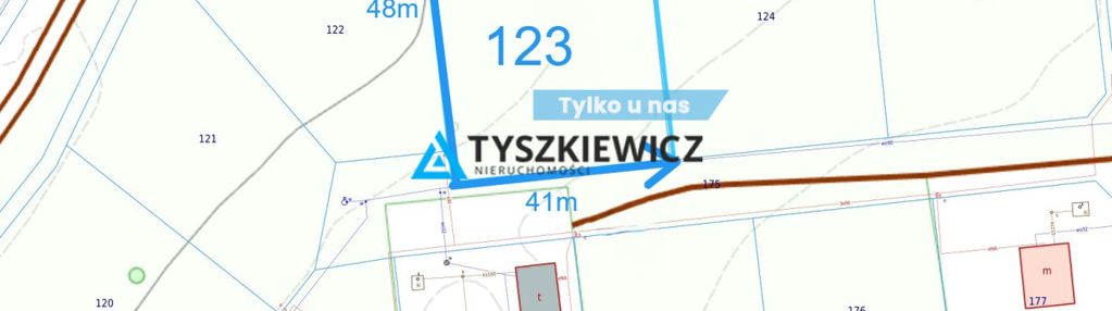 Zajączkowo działka mieszkaniowo-usługowa 1966 m²