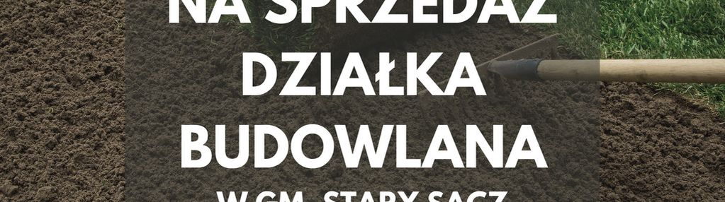 Działka budowlana w gm. stary sącz | 12,5 ar