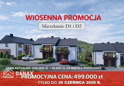 Kameralne mieszkania z ogródkiem w limanowej