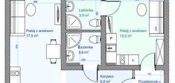2 pak / kawalerka za 265 tyś po remoncie