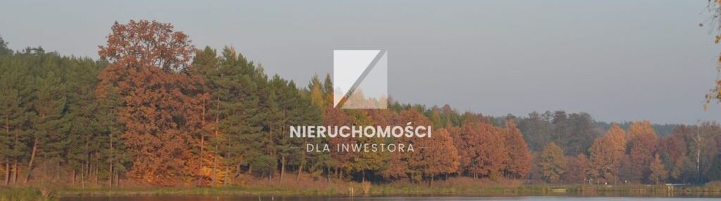 Działka budowlana 4000 mkw, widok na staw, wełmin