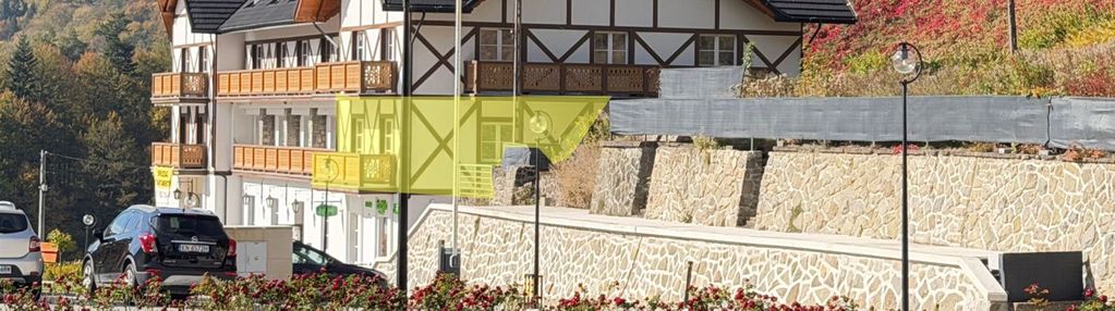 Apartament żegiestów z widokiem na park 46m