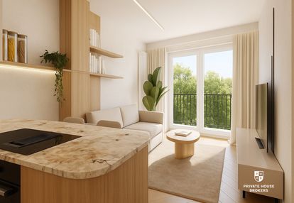 Nowoczesne 2 pokoje z balkonem | radzikowskiego