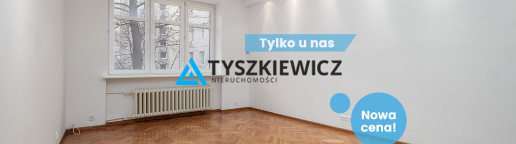 Przestronne mieszkanie w samym centrum miasta.