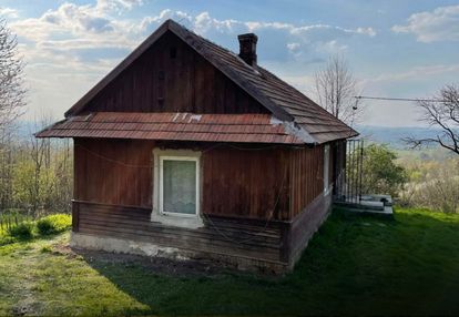 Drewniany dom w szalowej - okolice grybowa