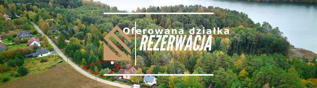 Działka w sąsiedztwie jeziora nowa wieś ostródzka