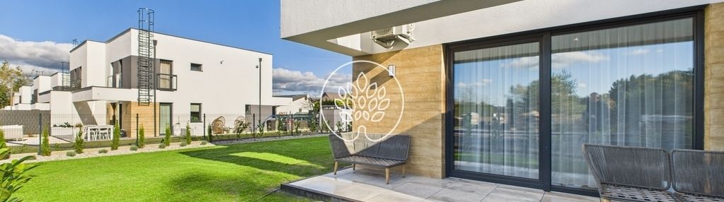 Nowoczesny bliźniak z fotowoltaiką w cenie