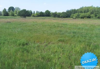 Działka 1300 m2 modrzewo z wz