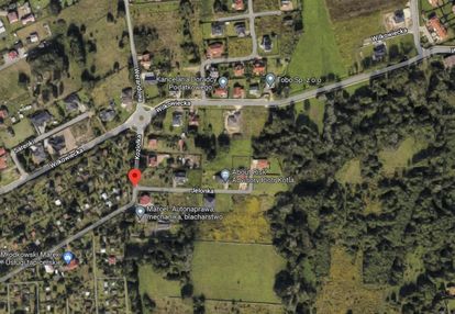 Białołęka szamocin, teren inwestycyjny z mpzp