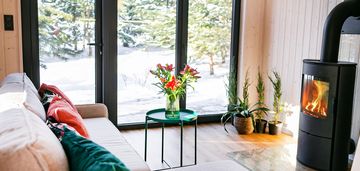 Domek całoroczny letniskowy jeziora, las