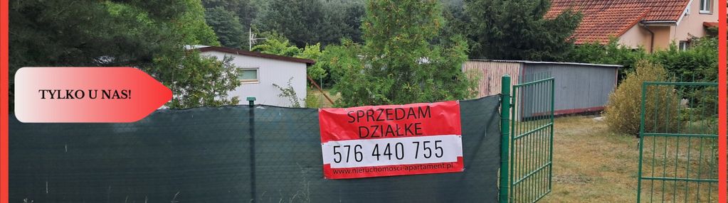 Tylko w naszym biurze taka działka!