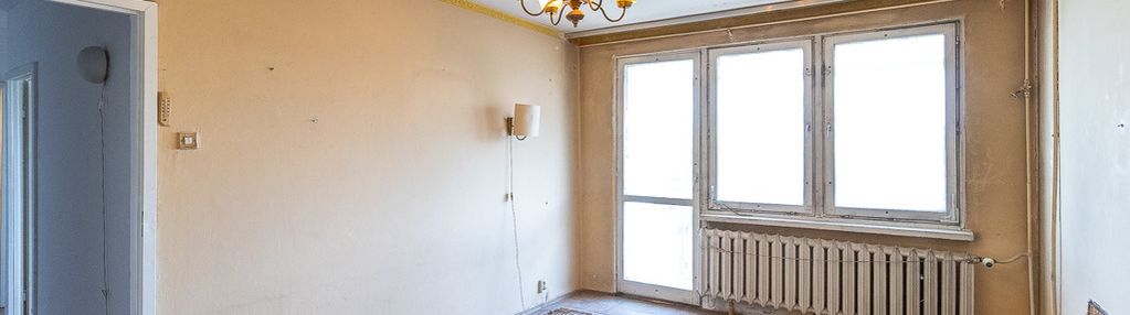 2 pokoje z balkonem na bałutach – pod remont