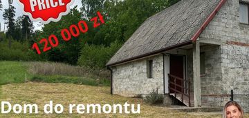 Działka z domem w rożnowie sąsiedztwo lasu z widokiem na góry