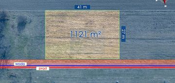 Działka w miejscowości zawada