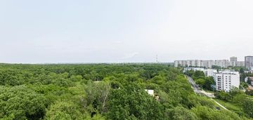 Widok na las bielański/10 minut od metra słodowiec