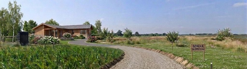 Przestronna działka budowlana - cisza, spokój