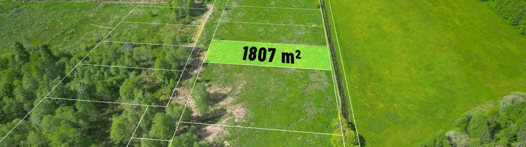 Działka 1800 m² z mpzp – skomętno wielkie | mazury