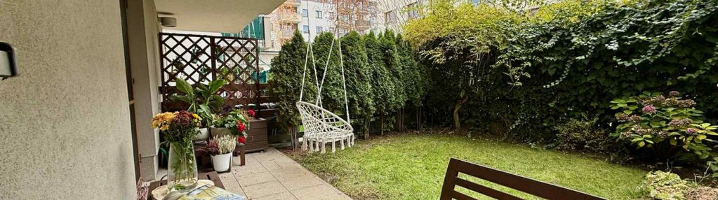 3 pok. ze słonecznym ogródkiem/metro/bez prowizji