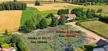 Działki budowlane przy ostródzie