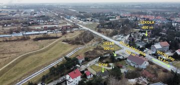 Radwanice | dom z potencjałem | 1,4km od wrocławia