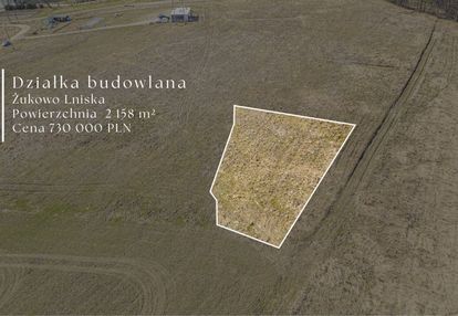 Działka budowlana- lniska , wz na 3 budynki