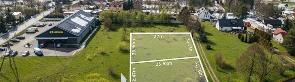 2x 974 m². rajec poduchowny. pełne media wz