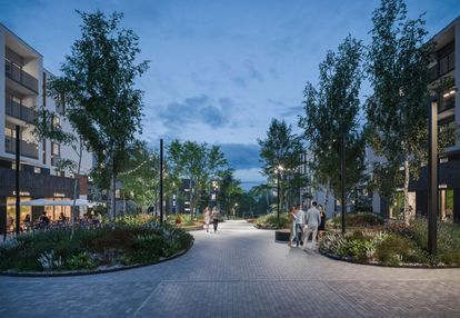 Nowoczesne osiedle, mieszkanie z balkonem