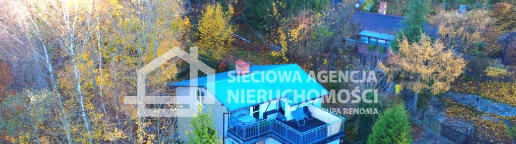 Krzeszna -  dom rekreacyjny pomiędzy jeziorami.