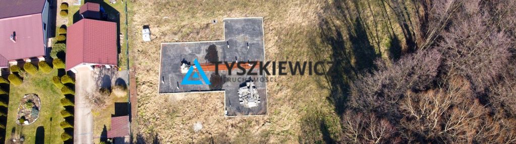 Działka z fundamentem i projektem  dom madera 2