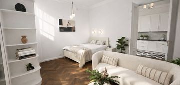 Luksusowe 38 m² w kamienicy z 1914 r.