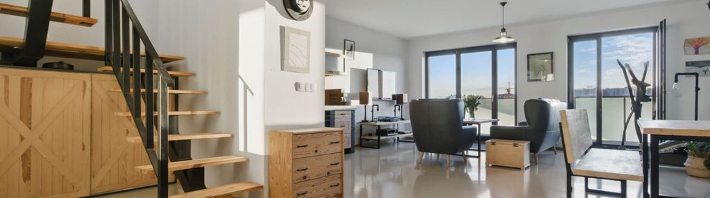 Mieszkanie 2 poziomy | 3 pokoje | taras i balkon