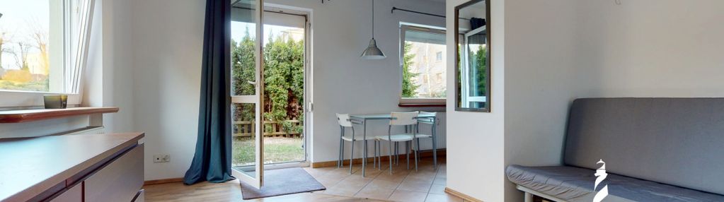 Idealna na start - kawalerka z ogrodem!