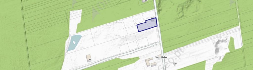 Działka budowlana pow. 1977 m2