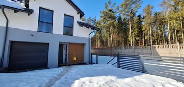 Bliźniak, salon 40 m2, duży ogród kiełpino